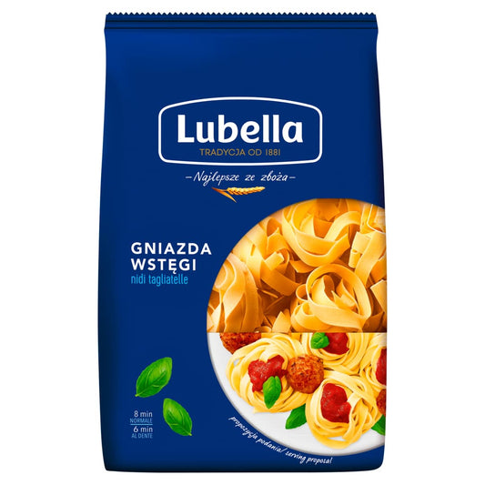 LUBELLA Makaron gniazda wstegi. 14,98 zl/kg